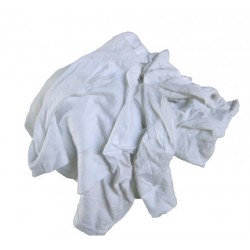 Chiffon d'essuyage coton type tee-shirt - BTR - carton de 10kg