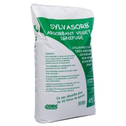 Absorbant végétal agréé DDE - SYLVASORB - sac de 45L