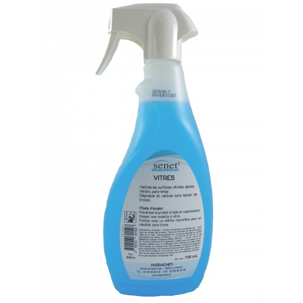 Liquide vitres SENET - pistolet de 750ml