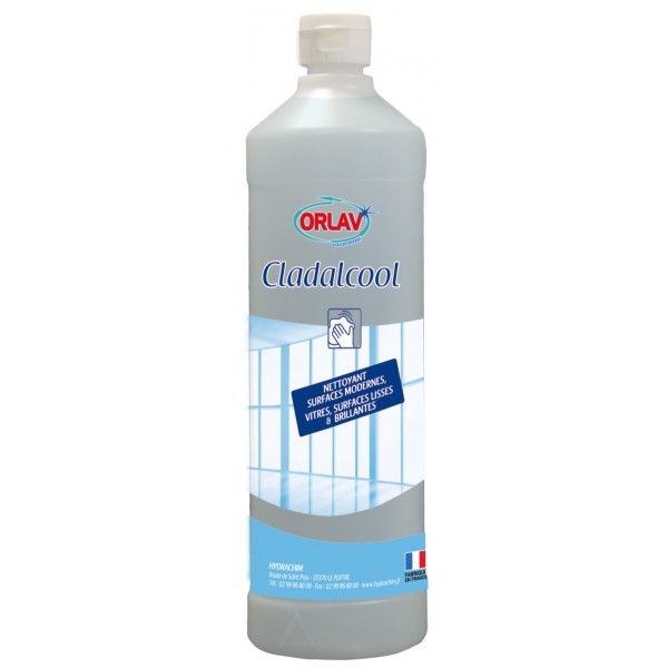 Nettoyant surfaces CLADALCOOL - flacon de 1L