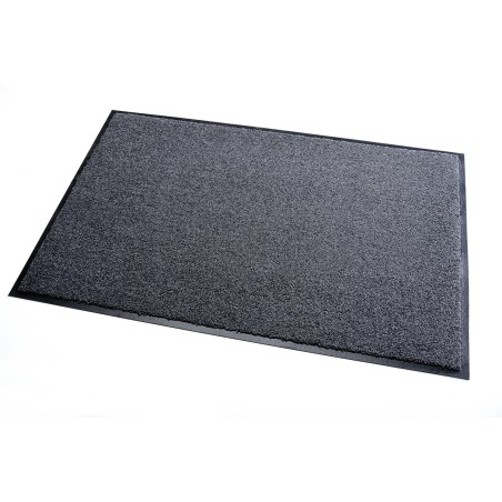 Tapis anti-poussière 90 x 150 cm gris