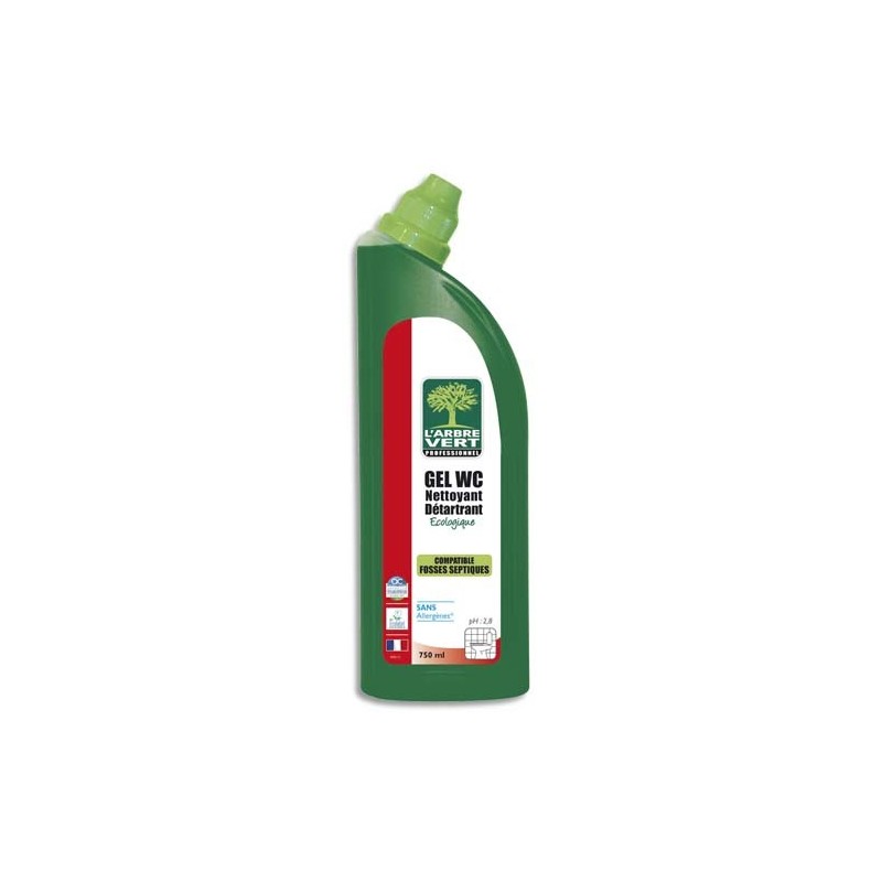 Détartrant WC gel L'arbre Vert - flacon de 750ml