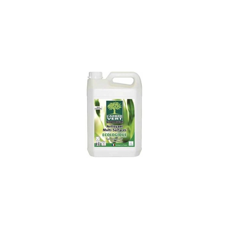 Nettoyant multisurfaces L'arbre Vert bidon de 5L