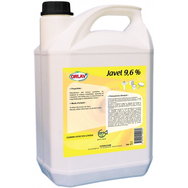 EAU JAVEL 9.6% CA - BIDON 20 L