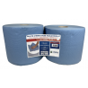 Bobine d'essuyage bleue 3 plis 500 feuilles - BL5263 - lot de 2