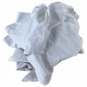 Chiffon d'essuyage blanc coton - B1 - carton de 10kg