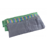 Chiffon d'essuyage serviettes couleur - SCR - carton de 10kg