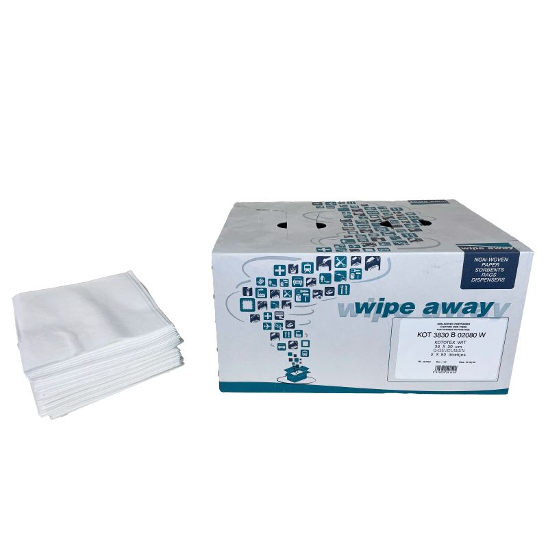 Kototex blanc 38x30 - KOT3830B02080W - carton de 2x80 formats