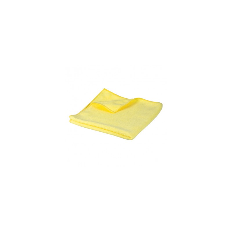 Lavette microfibre jaune premium 320gr - 40x40