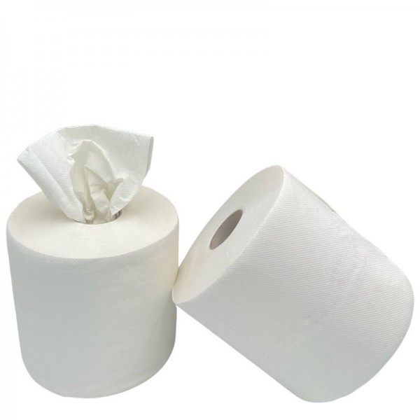 Bobine blanche pure ouate - Type 1000F gaufrée - Cob Premium