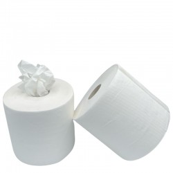 Bobine blanche pure ouate -...