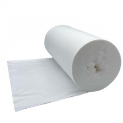 Rouleau de non-tissé blanc...