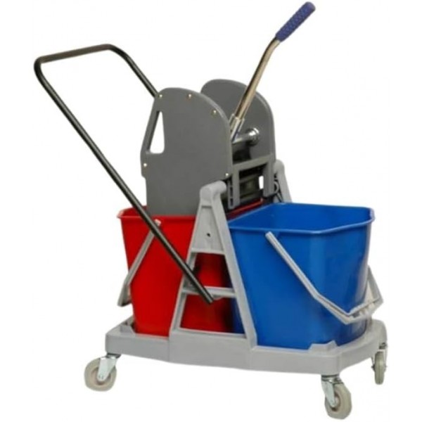 Chariot tigre avec presse à mâchoires - 2x15L