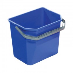 Seau 17L pour chariot de ménage - rouge ou bleu