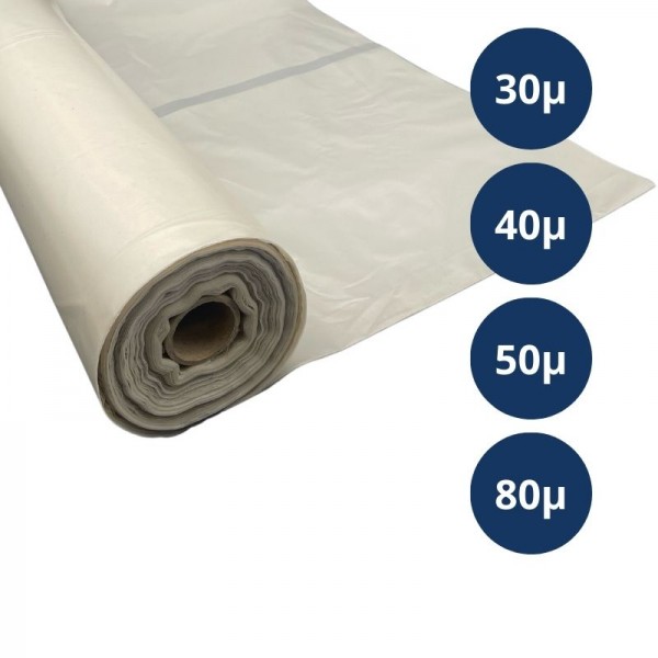 Bâche de protection transparente - plusieurs qualités disponibles