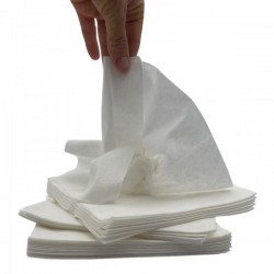 Chiffon non tissé blanc 38x60 - Ecodoux