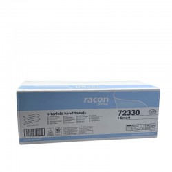 Essuie-main blanc 22x32cm - pliage en W - W2B