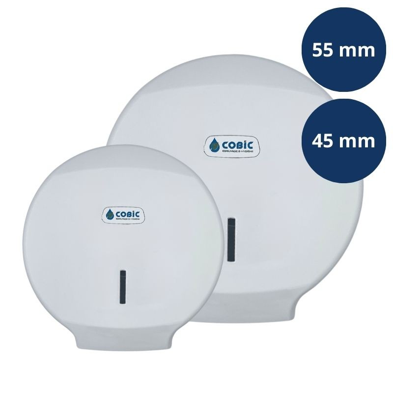 Distributeur papier toilette - maxi et mini Jumbo - Cobic