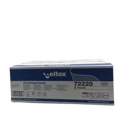 Essuie mains blanc 20.5x24cm - pliage en Z - EMZ