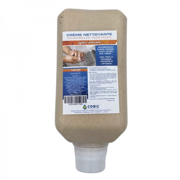 Savon microbilles atelier - Cobic agrume