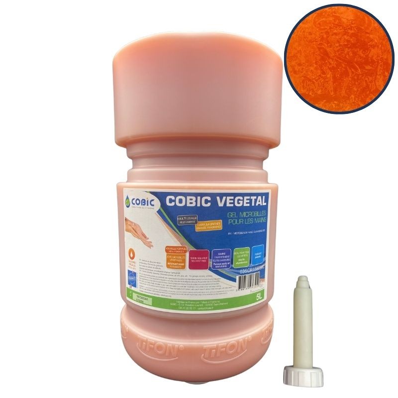 Savon microbille pour travaux manuels en cartouche 5L - Cobic végétal