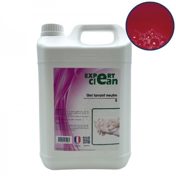 Gel lavant neutre S - Expert Clean - Carton de 2x5L