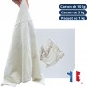 Chiffon d'essuyage blanc coton type tee-shirt - BTR - carton de 10kg