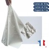 Chiffon d'essuyage nappes et serviettes blanche - SNB - carton de 10kg