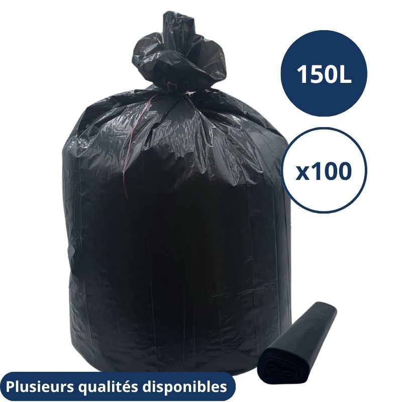 Sac poubelle 150L - carton de 100