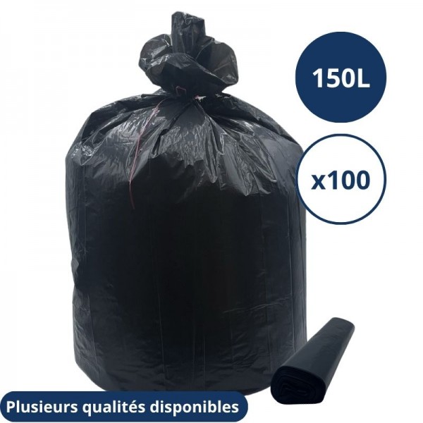Sac poubelle 150L - carton de 100