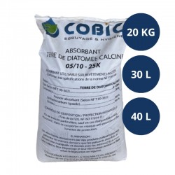 Terre de diatomée absorbant...